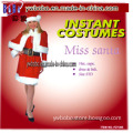 Elegant Plush Christmas Costume for Girls Chirstmas Promotion Gift (CH1026)